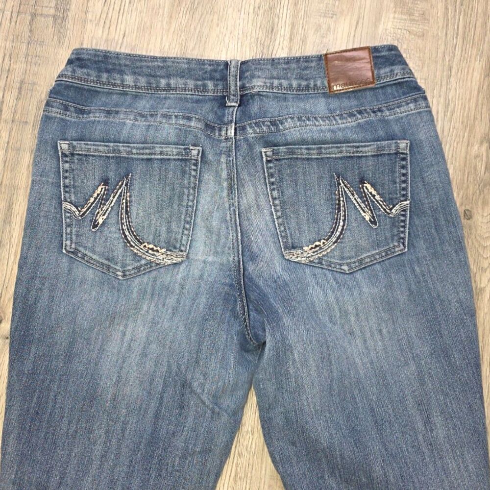 Retro Vibes! Maurices Vintage Darkwash Petite Bootcut Jeans Size 8 Short - Picture 7 of 8